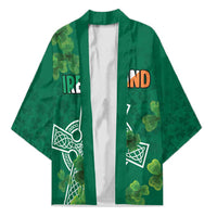Ireland Cross Celtic Personalized Kimono Irish Pride Shamrock - Wonder Print Shop