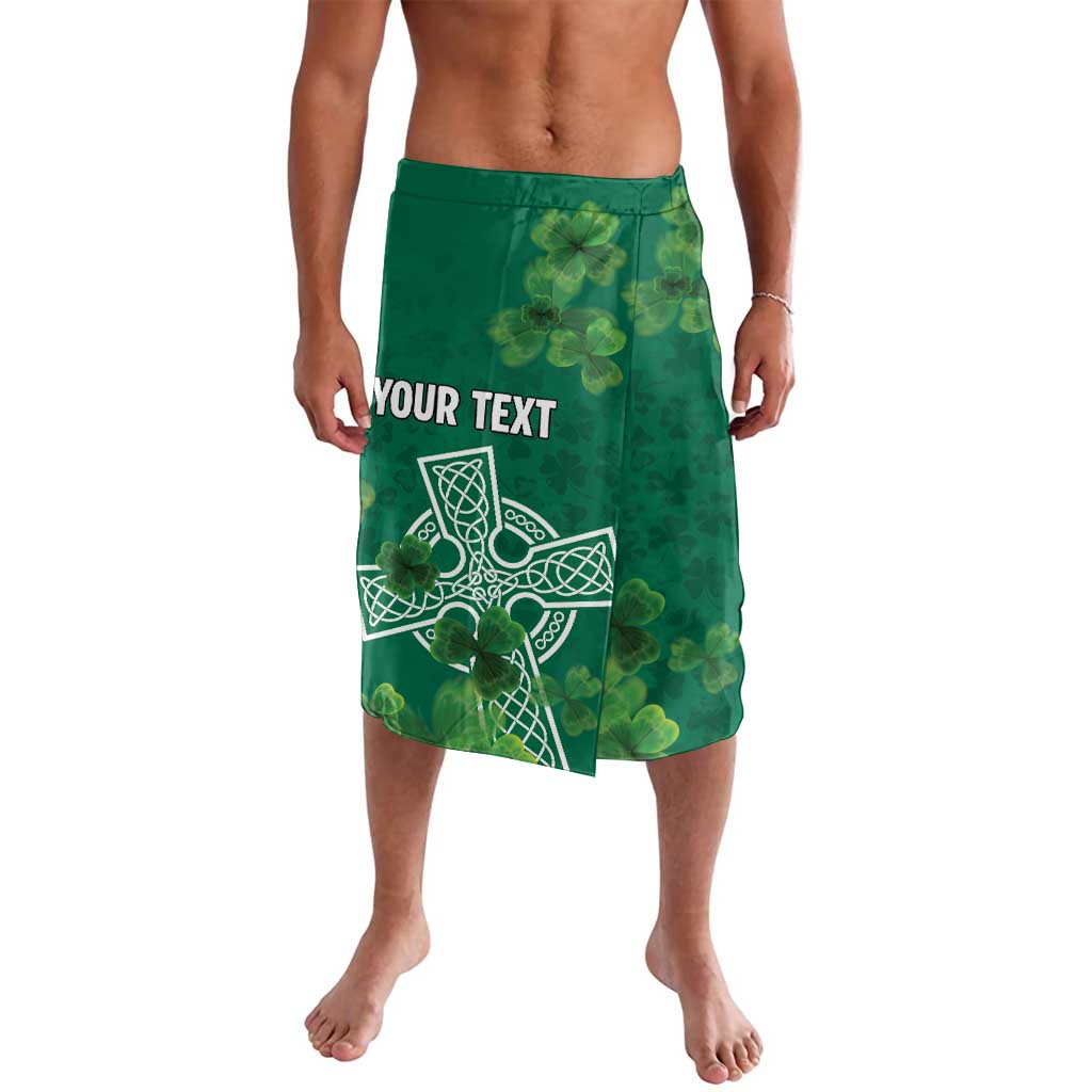 Ireland Cross Celtic Personalized Lavalava Irish Pride Shamrock - Wonder Print Shop