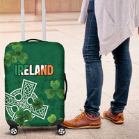 Ireland Cross Celtic Luggage Cover Irish Pride Shamrock - Wonder Print Shop