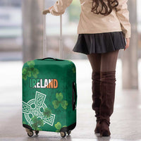 Ireland Cross Celtic Luggage Cover Irish Pride Shamrock - Wonder Print Shop