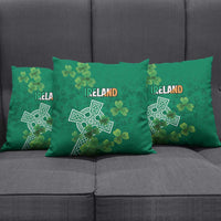 Ireland Cross Celtic Pillow Cover Irish Pride Shamrock - Wonder Print Shop