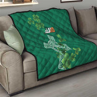 Ireland Cross Celtic Quilt Irish Pride Shamrock - Wonder Print Shop