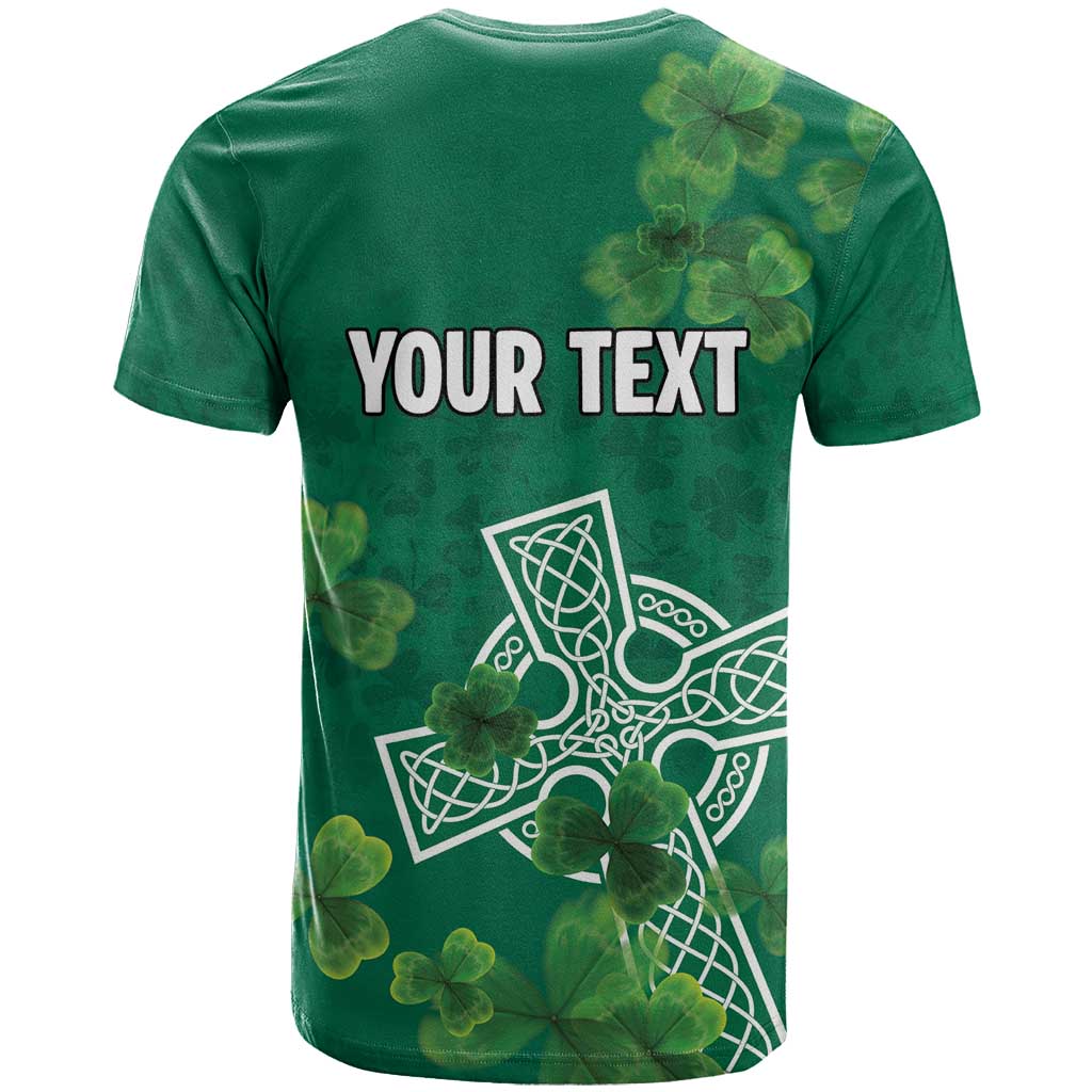 Ireland Cross Celtic Personalized T Shirt Irish Pride Shamrock - Wonder Print Shop