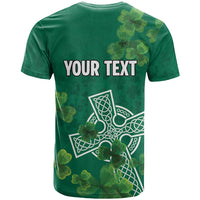 Ireland Cross Celtic Personalized T Shirt Irish Pride Shamrock - Wonder Print Shop