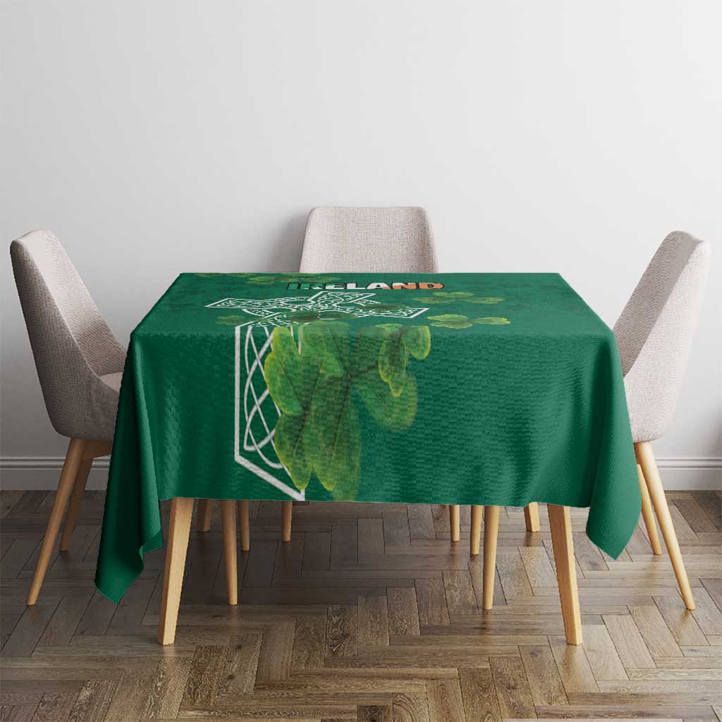 Ireland Cross Celtic Tablecloth Irish Pride Shamrock - Wonder Print Shop