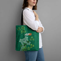 Ireland Cross Celtic Tote Bag Irish Pride Shamrock - Wonder Print Shop