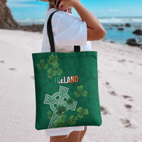Ireland Cross Celtic Tote Bag Irish Pride Shamrock - Wonder Print Shop