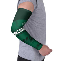 Custom Ireland Rugby Arm Sleeves Celtic Heritage - Wonder Print Shop