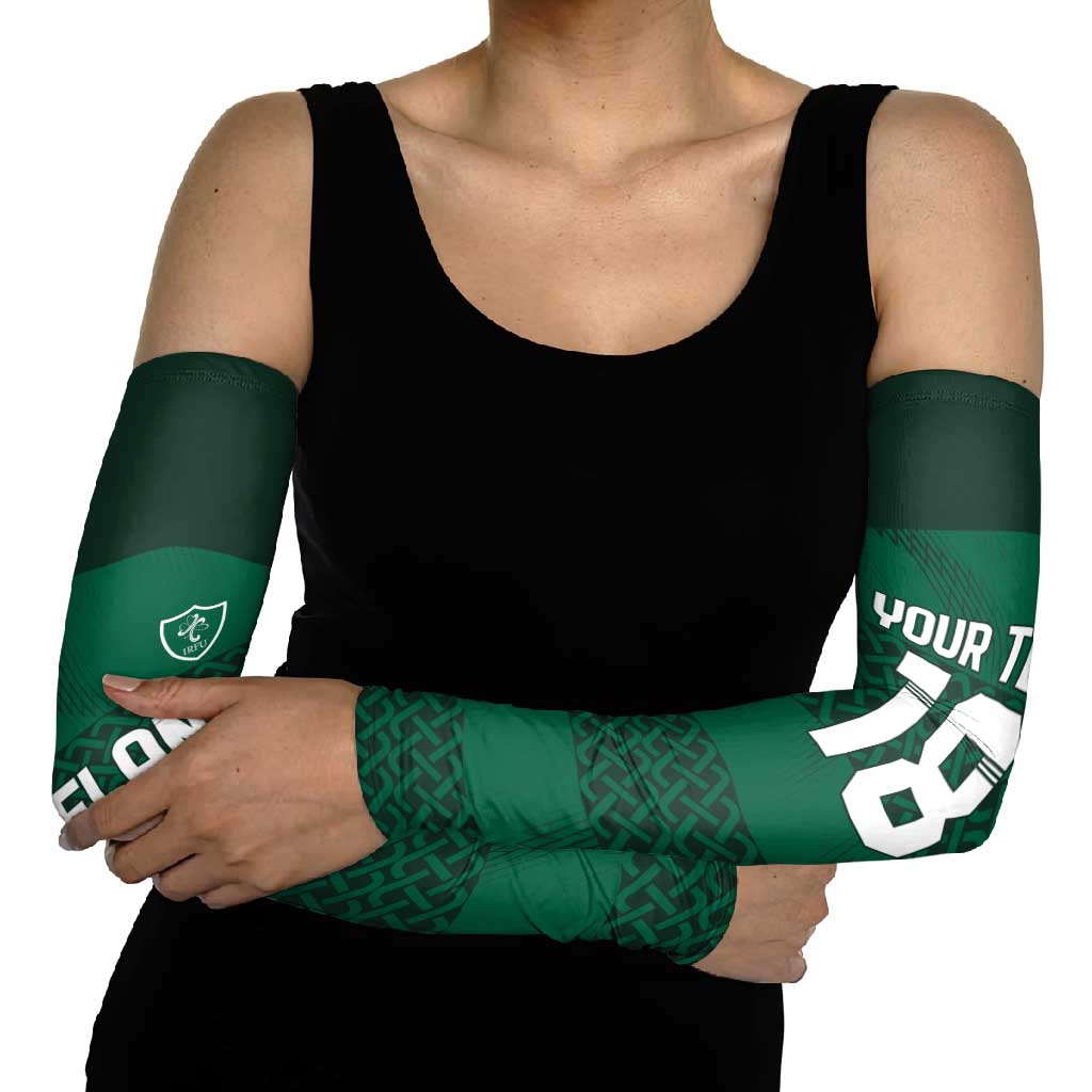 Custom Ireland Rugby Arm Sleeves Celtic Heritage - Wonder Print Shop