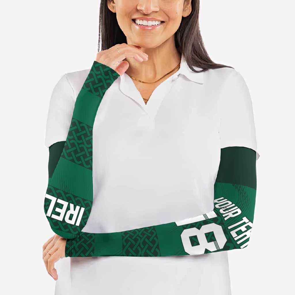 Custom Ireland Rugby Arm Sleeves Celtic Heritage - Wonder Print Shop