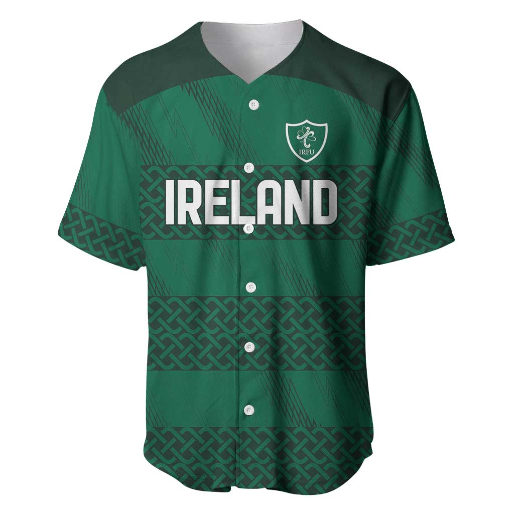 Custom Ireland Rugby Baseball Jersey Celtic Heritage - Wonder Print Shop