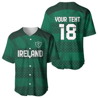 Custom Ireland Rugby Baseball Jersey Celtic Heritage - Wonder Print Shop