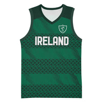 Custom Ireland Rugby Basketball Jersey Celtic Heritage - Wonder Print Shop