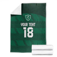Custom Ireland Rugby Blanket Celtic Heritage - Wonder Print Shop