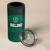 Custom Ireland Rugby 4 in 1 Can Cooler Tumbler Celtic Heritage - Wonder Print Shop