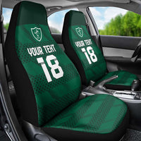 Custom Ireland Rugby Car Seat Cover Celtic Heritage - Wonder Print Shop