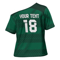 Custom Ireland Rugby Cross Shoulder Shirt Celtic Heritage - Wonder Print Shop