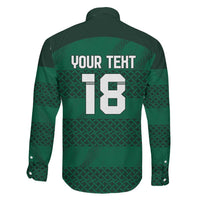 Custom Ireland Rugby Family Matching Mermaid Dress and Hawaiian Shirt Celtic Heritage - Wonder Print Shop