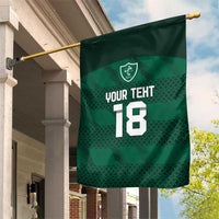 Custom Ireland Rugby Garden Flag Celtic Heritage - Wonder Print Shop