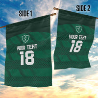 Custom Ireland Rugby Garden Flag Celtic Heritage - Wonder Print Shop