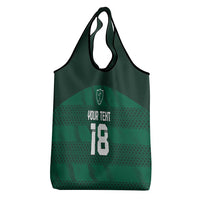 Custom Ireland Rugby Grocery Bag Celtic Heritage - Wonder Print Shop
