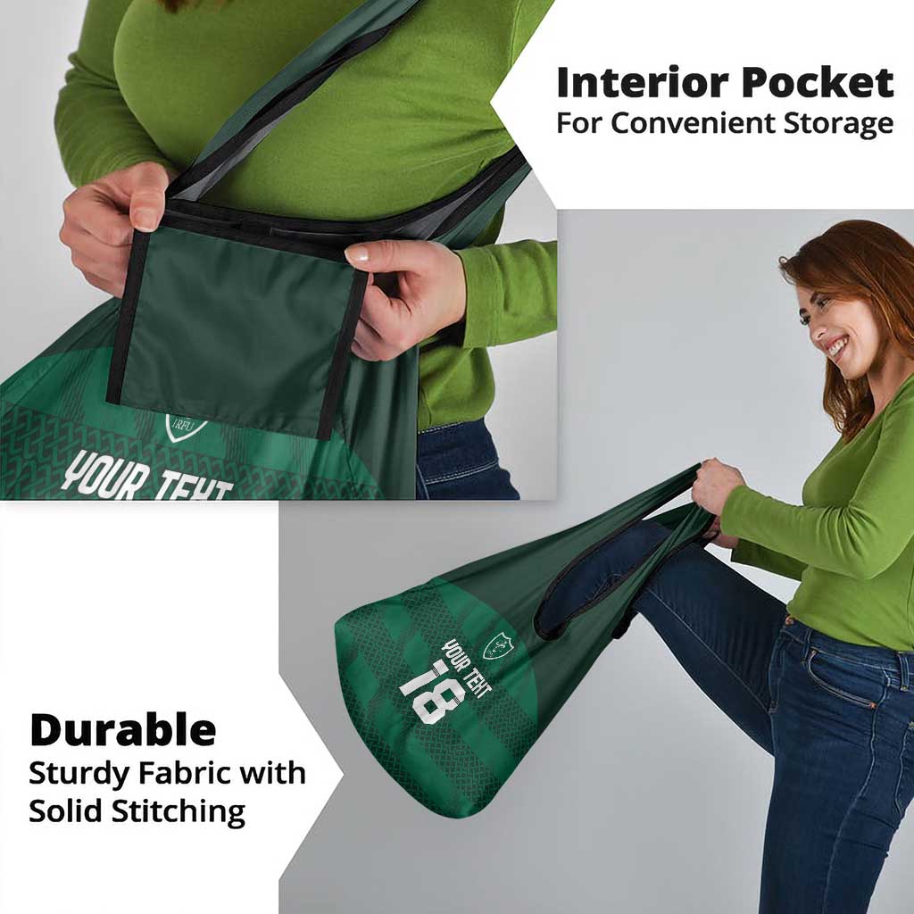 Custom Ireland Rugby Grocery Bag Celtic Heritage - Wonder Print Shop
