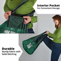 Custom Ireland Rugby Grocery Bag Celtic Heritage - Wonder Print Shop