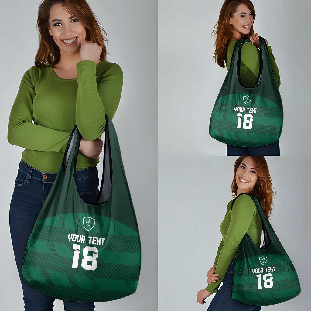 Custom Ireland Rugby Grocery Bag Celtic Heritage - Wonder Print Shop