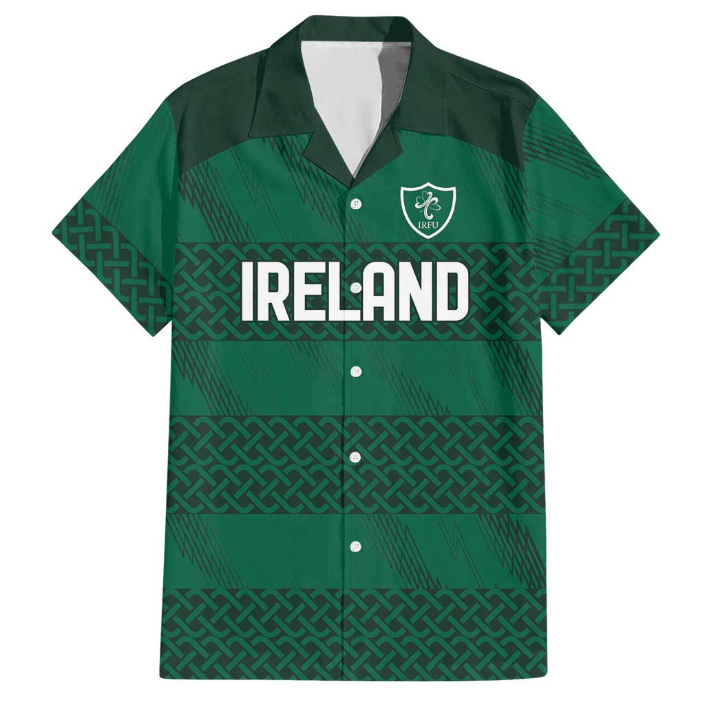 Custom Ireland Rugby Hawaiian Shirt Celtic Heritage - Wonder Print Shop