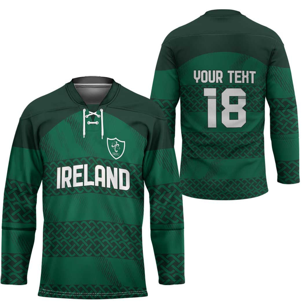 Custom Ireland Rugby Hockey Jersey Celtic Heritage - Wonder Print Shop