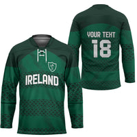 Custom Ireland Rugby Hockey Jersey Celtic Heritage - Wonder Print Shop