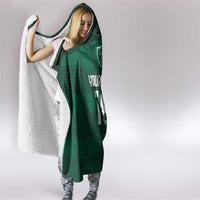 Custom Ireland Rugby Hooded Blanket Celtic Heritage - Wonder Print Shop