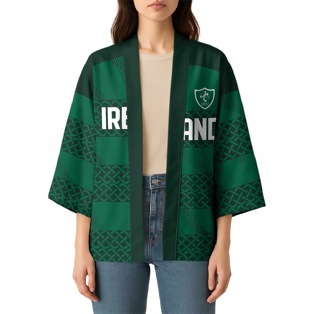 Custom Ireland Rugby Kimono Celtic Heritage - Wonder Print Shop