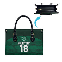 Custom Ireland Rugby Leather Bag Celtic Heritage - Wonder Print Shop