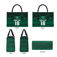 Custom Ireland Rugby Leather Bag Celtic Heritage - Wonder Print Shop