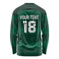 Custom Ireland Rugby Long Sleeve Shirt Celtic Heritage - Wonder Print Shop