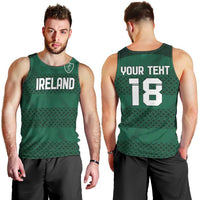 Custom Ireland Rugby Men Tank Top Celtic Heritage - Wonder Print Shop