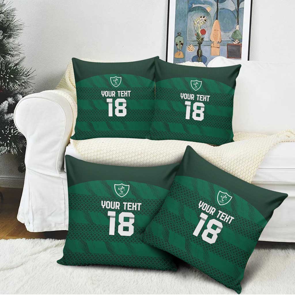 Custom Ireland Rugby Pillow Cover Celtic Heritage - Wonder Print Shop