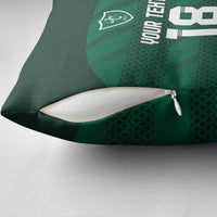 Custom Ireland Rugby Pillow Cover Celtic Heritage - Wonder Print Shop