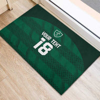 Custom Ireland Rugby Rubber Doormat Celtic Heritage - Wonder Print Shop