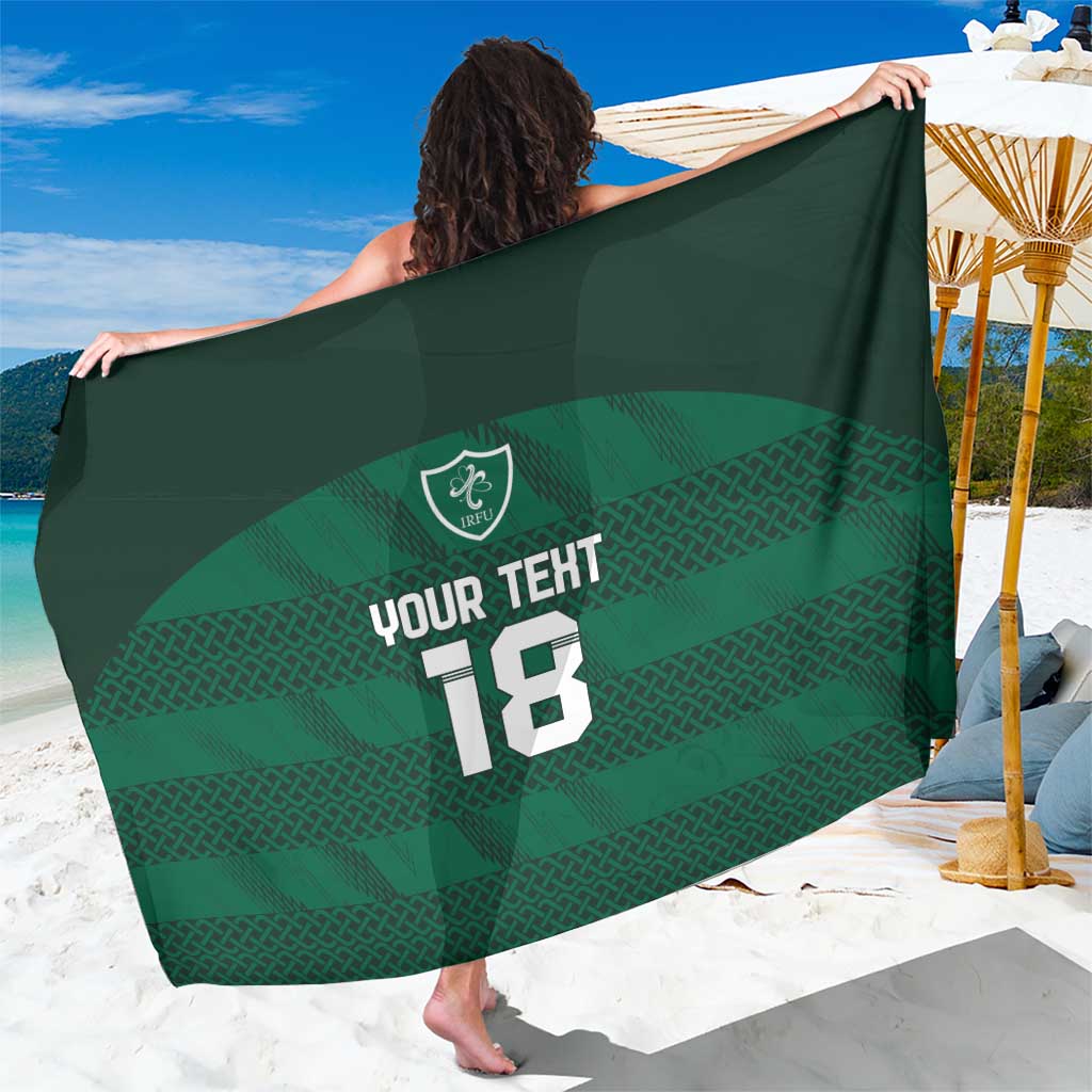 Custom Ireland Rugby Sarong Celtic Heritage - Wonder Print Shop