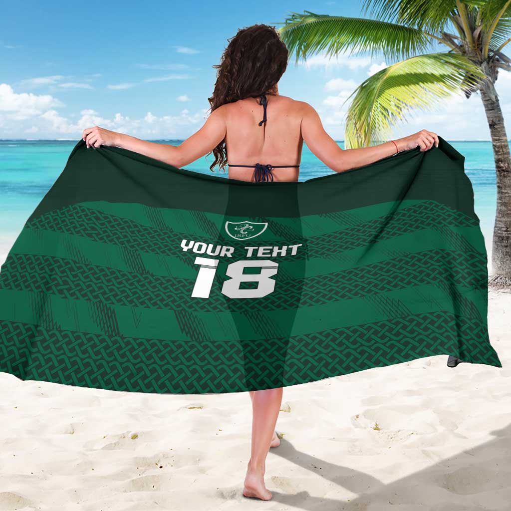 Custom Ireland Rugby Sarong Celtic Heritage - Wonder Print Shop