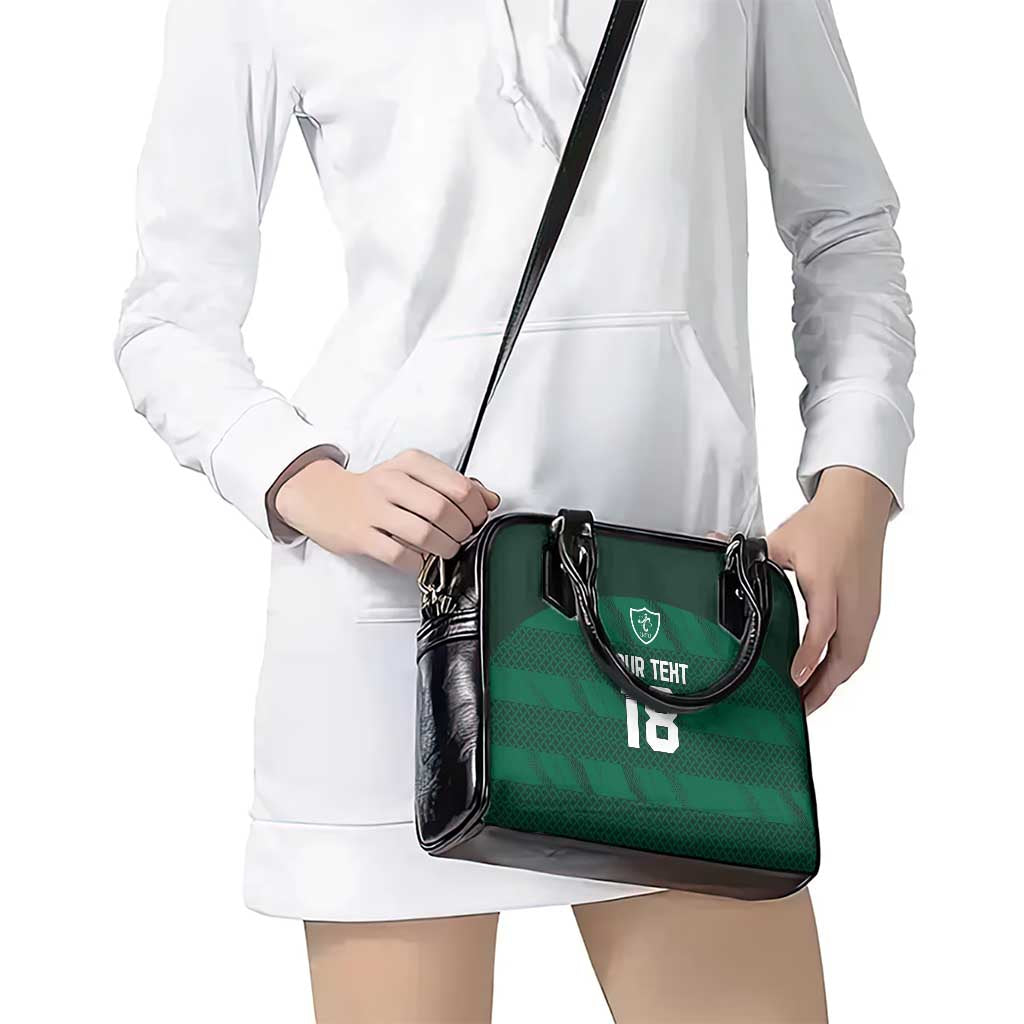 Custom Ireland Rugby Shoulder Handbag Celtic Heritage - Wonder Print Shop