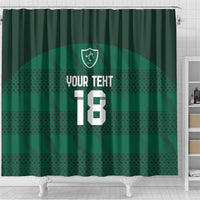 Custom Ireland Rugby Shower Curtain Celtic Heritage - Wonder Print Shop