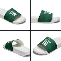 Custom Ireland Rugby Slide Sandals Celtic Heritage - Wonder Print Shop