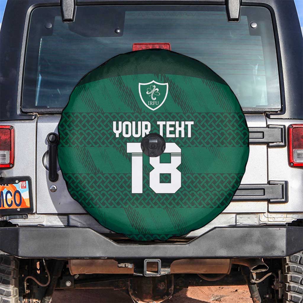 Custom Ireland Rugby Spare Tire Cover Celtic Heritage - Wonder Print Shop