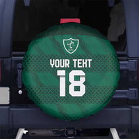 Custom Ireland Rugby Spare Tire Cover Celtic Heritage - Wonder Print Shop