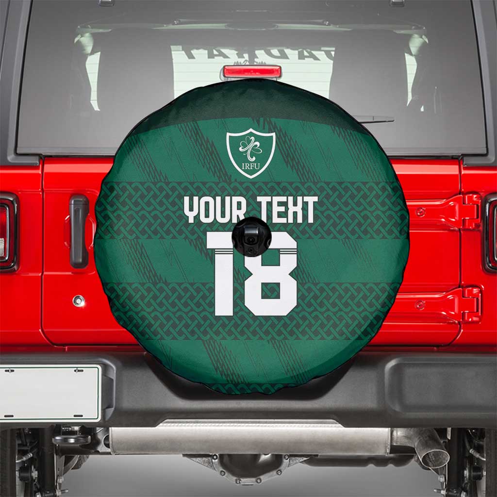 Custom Ireland Rugby Spare Tire Cover Celtic Heritage - Wonder Print Shop