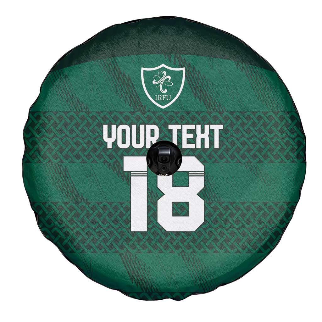 Custom Ireland Rugby Spare Tire Cover Celtic Heritage - Wonder Print Shop