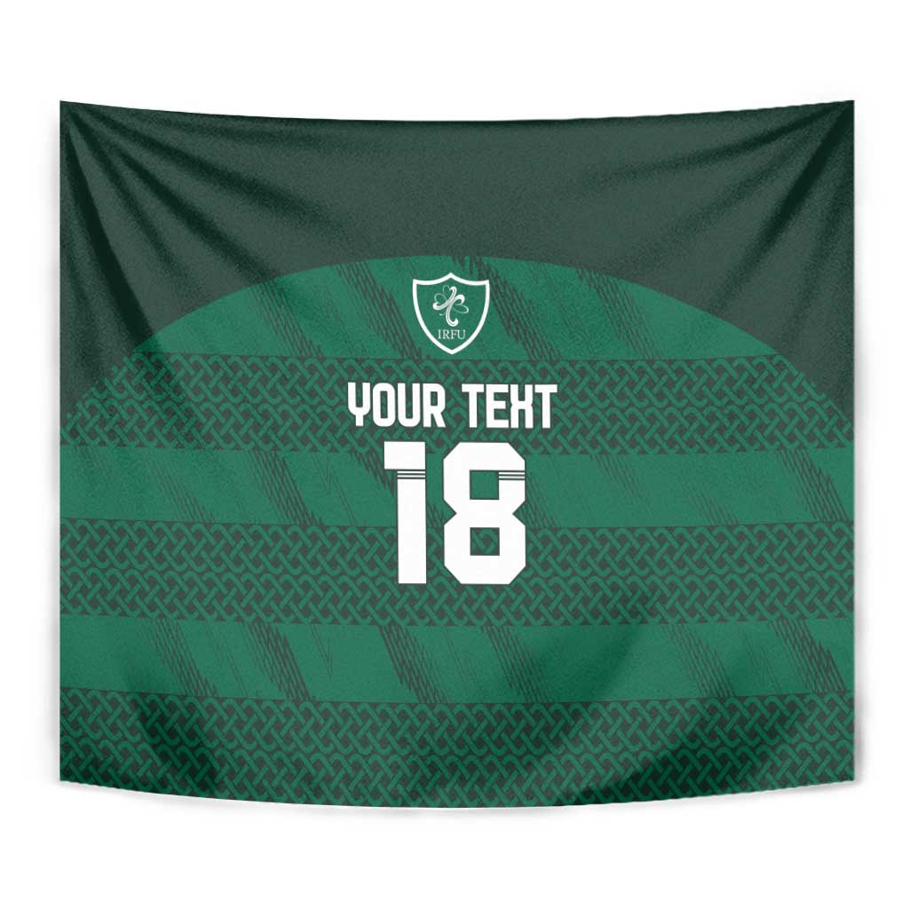 Custom Ireland Rugby Tapestry Celtic Heritage - Wonder Print Shop